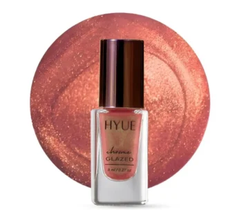 HYUE Chrome Glazed Nail Paint Magma Quick Dry and Chip Resistant with Jojobal Oil 8ml