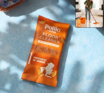 Concentrated Floor Cleaner Sachet – Quick-Dry Orange Fresh Shine