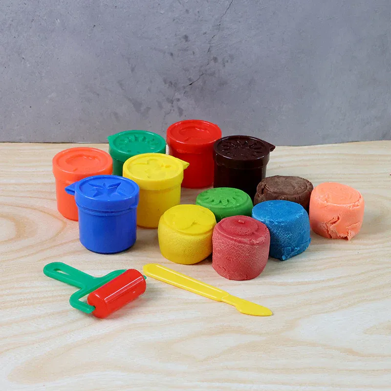 Khyati Frisky Dough Set – 6 Colour Modelling Clay with Roller & Cutter - Detailed Feature View 5