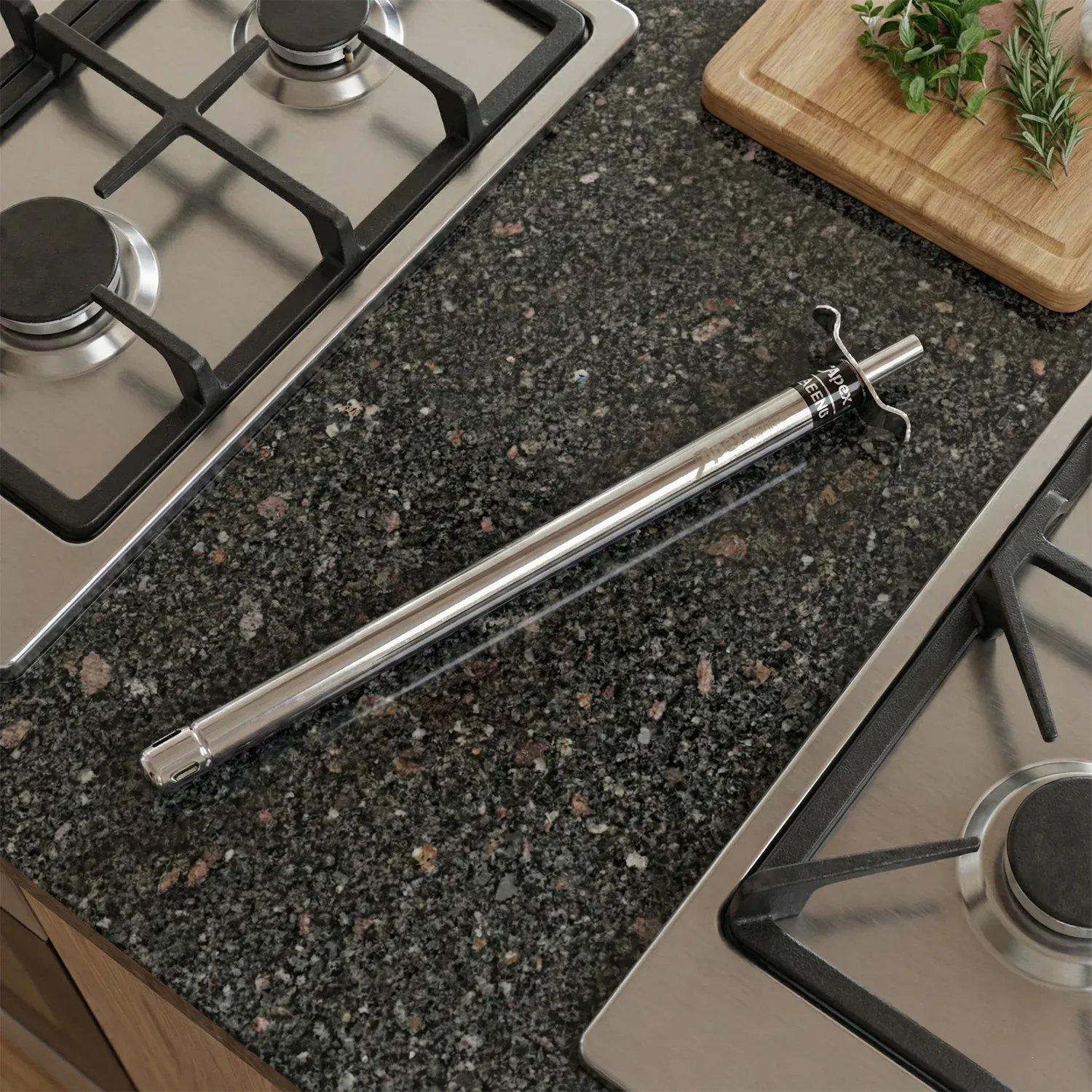 Gas Stove Lighter – Extra-Long 1.5-Foot Stainless Steel Reach - Detailed Feature View 7