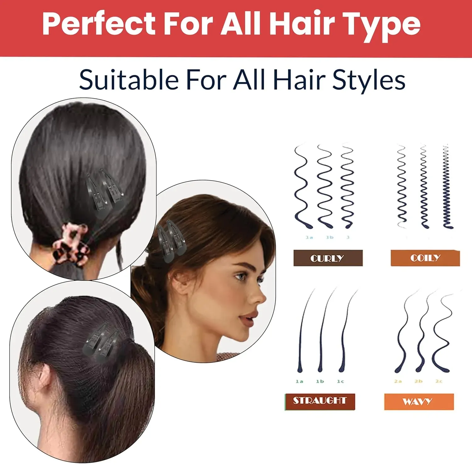 Complete Hair Styling Accessories Combo Set (1 Set) - Detailed Feature View 6