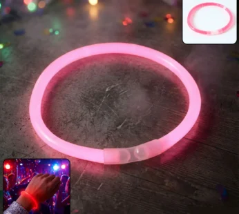 Glow LED Bracelet – Vibrant LED Party Light Wristband for Festivities