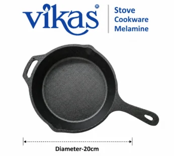 Cast Iron Frypan – Durable & Pre-Seasoned Non-Stick for Versatile Cooking