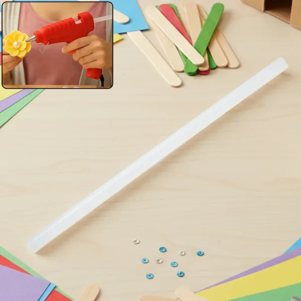 Extra Long Transparent Hot Melt Glue Stick 29 cm – 1 Piece