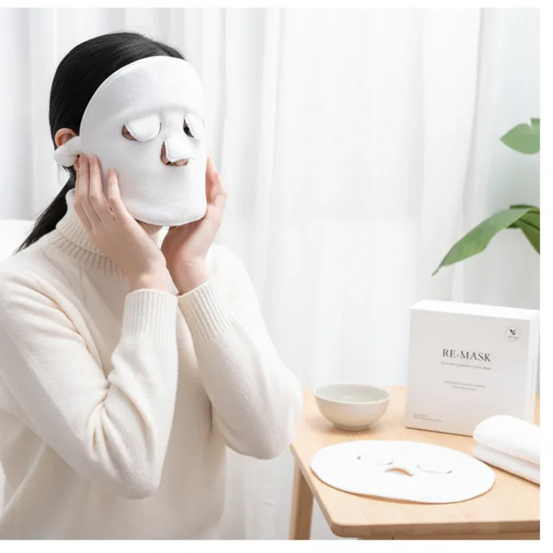 Hot Compress Face Towel – Reusable Spa Towel for Cold & Hot Facial Compress and Steaming (Pack of 1) - Detailed Feature View 3