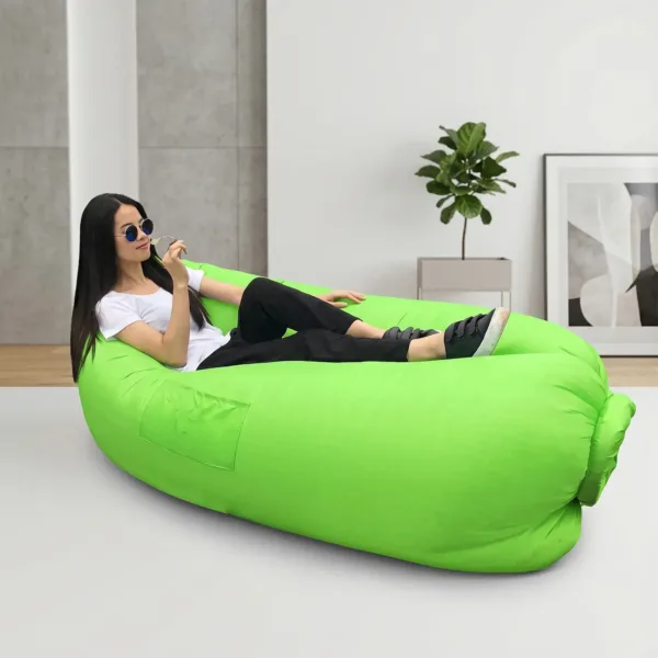 Portable Inflatable Air Lounger Sofa (1 Pc)