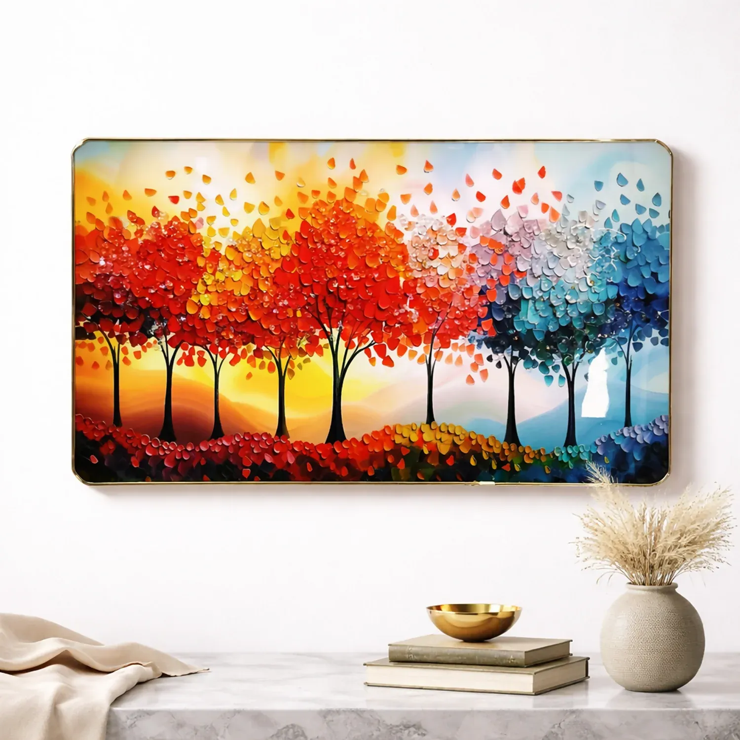 Premium Luxury 3D Tree Wall Art – Elegant Home Decor Accent - Buy Online at Alikart