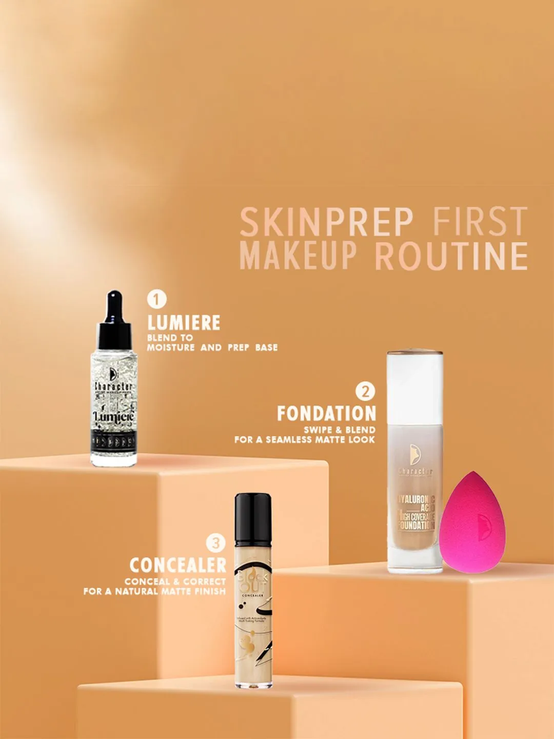 Character Block Out Concealer - 15g - Shell 003 - Detailed Feature View 5