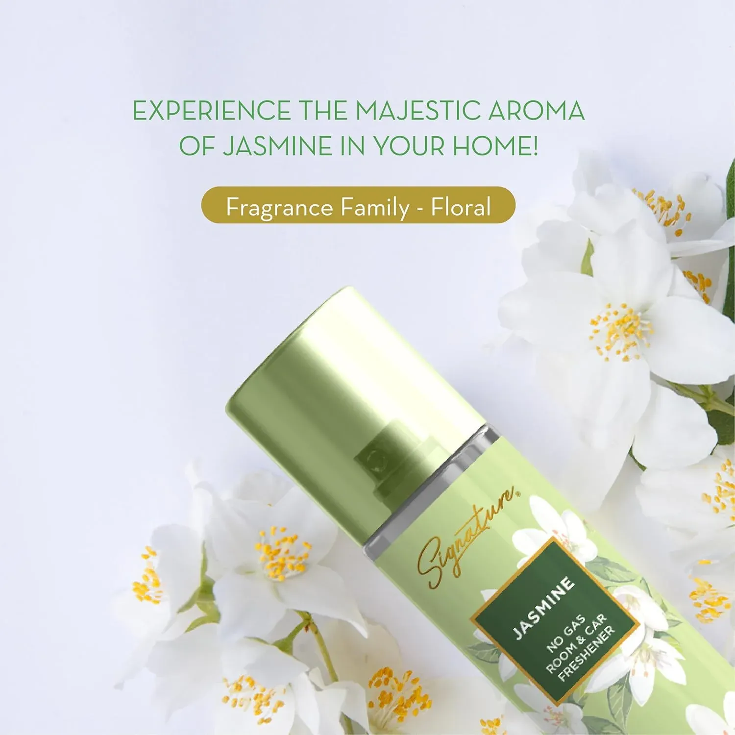 Jasmine Room & Car Freshener Spray – Long-Lasting Floral Fragrance - Detailed Feature View 2