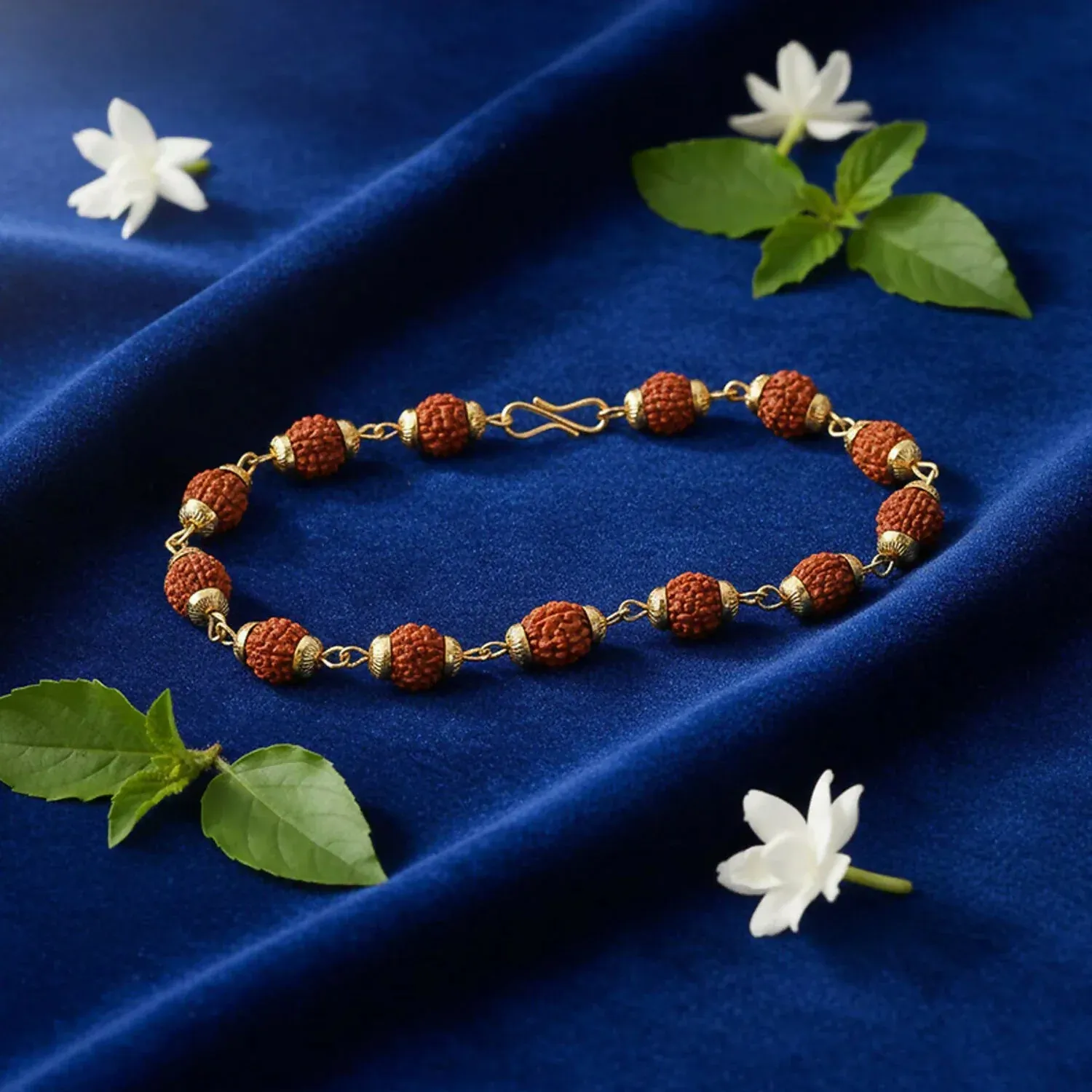 Mahadev Pendant with Rudraksha Necklace Combo - Detailed Feature View 3