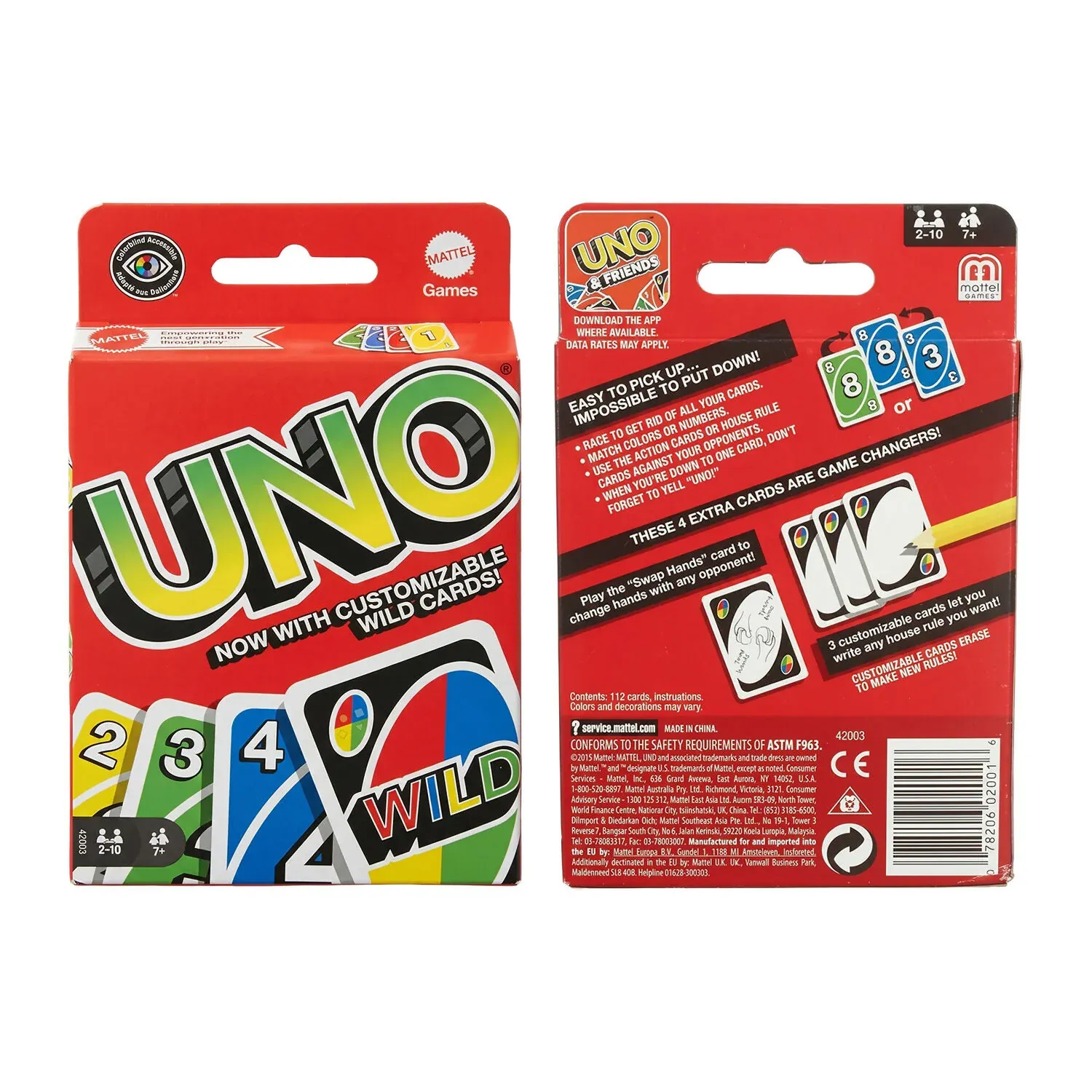 UNO Customizable Wild Cards Game, Family Fun Card Game - Detailed Feature View 6