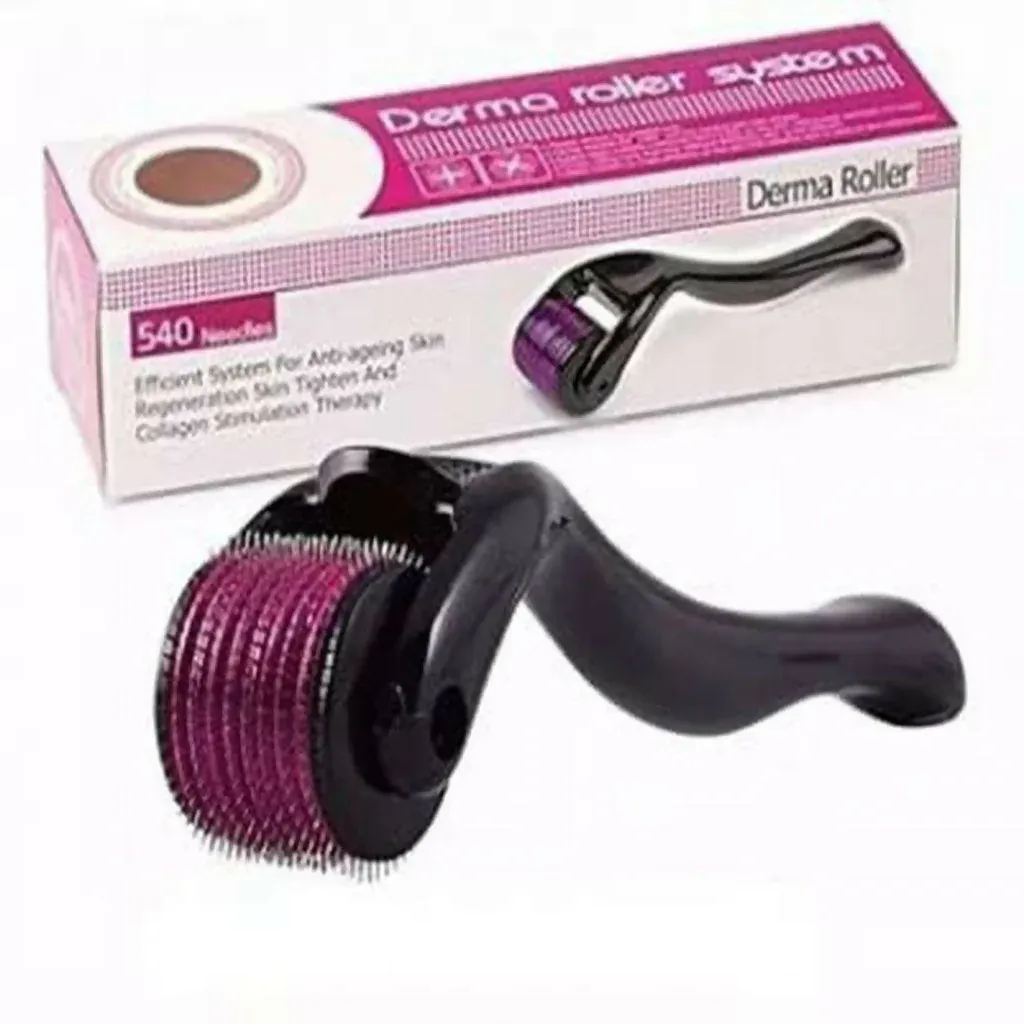 Premium 0.5mm Derma Roller with 540 Needles for Enhanced Skin Care - Buy Online at Alikart