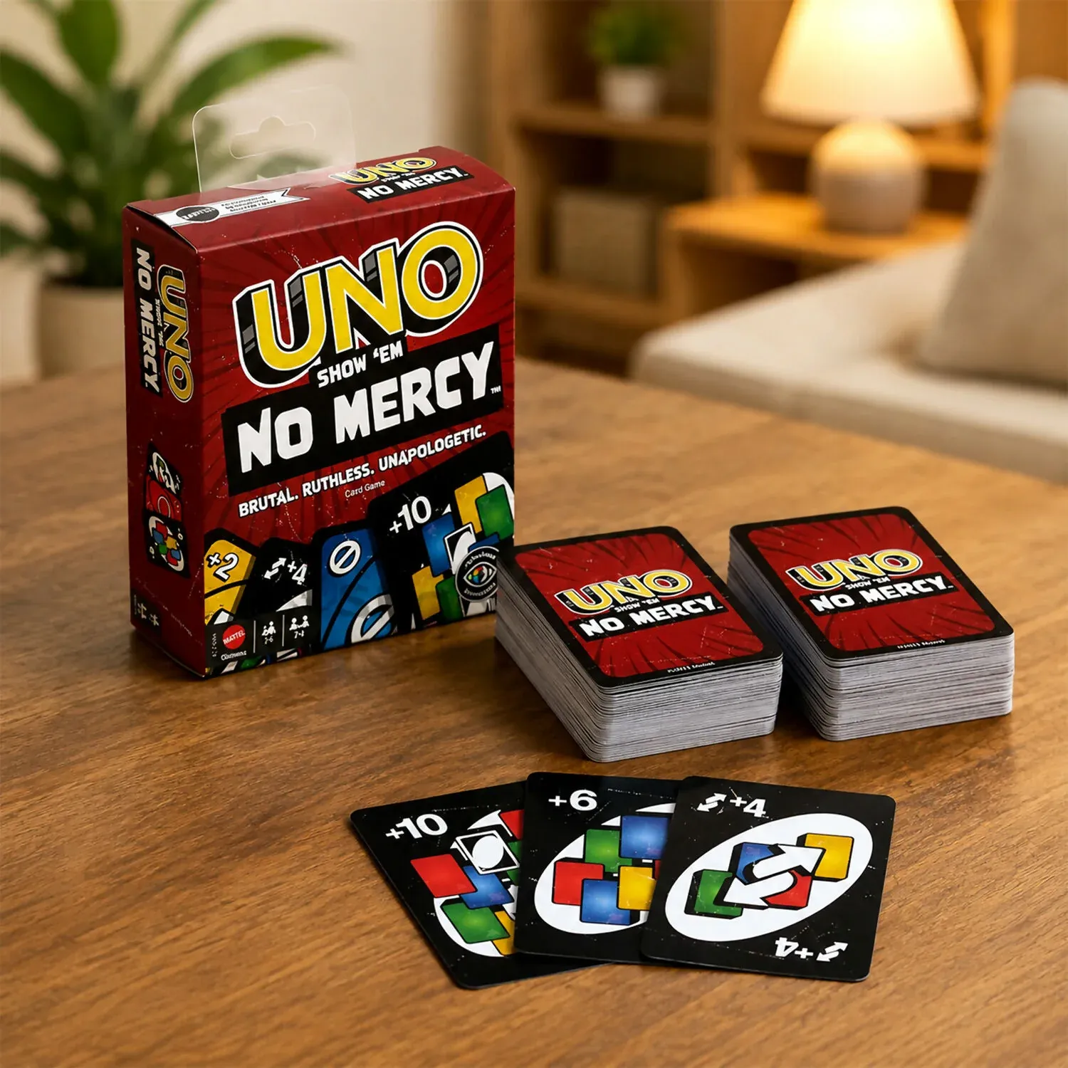 Premium UNO Show ’Em No Mercy Card Game, Extreme Family Party Game - Buy Online at Alikart