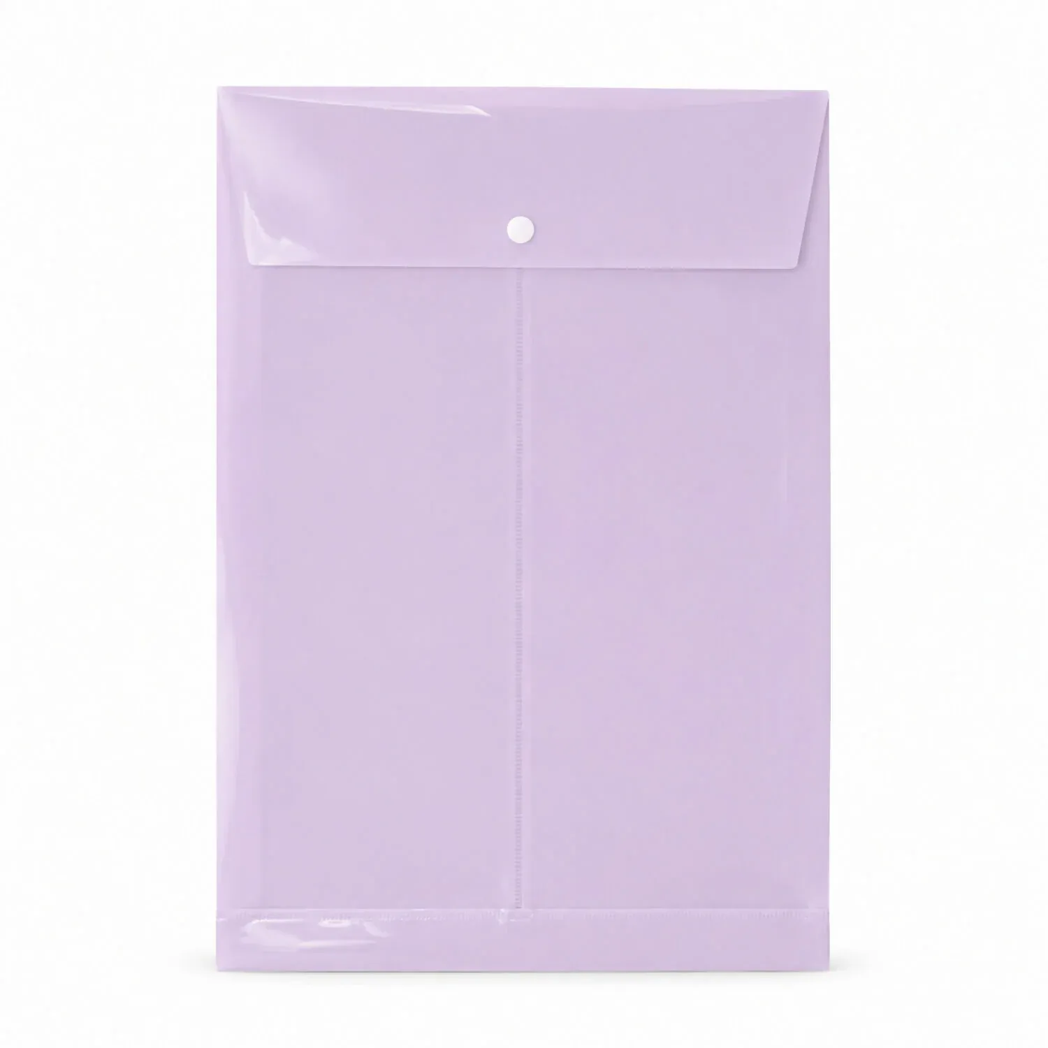 Pastel A4 Vertical Document Folder with Button Closure - Mix Colour - Detailed Feature View 5