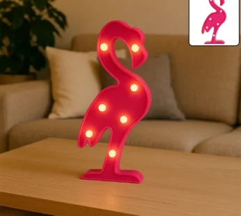3D LED Night Light Table Lamp for Party Birthday Wedding Atmosphere, Battery Operated Decorative Light Nursery Lamp for Bedroom and Wall Decoration For Children Bedroom Wall, Light (1 Pc / Battery Not Included)