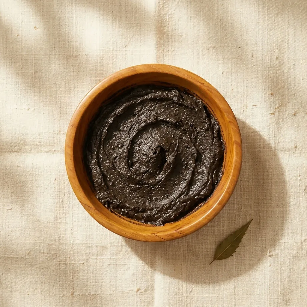 Natural Black Hair Wash Soil for Healthy Hair Care – 1 Kg - Detailed Feature View 1