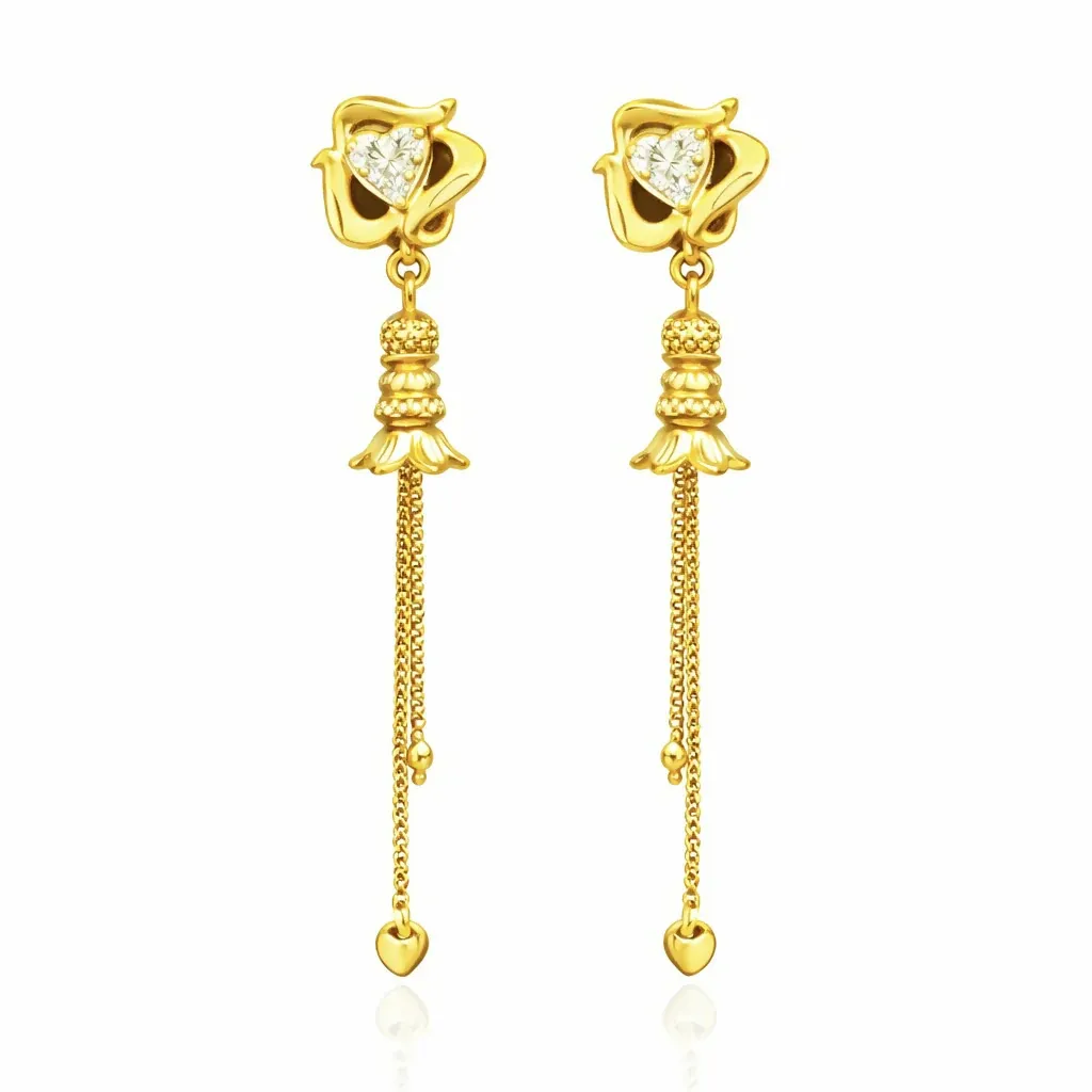 Comfortable All-Day Wear Earrings - Detailed Feature View 2