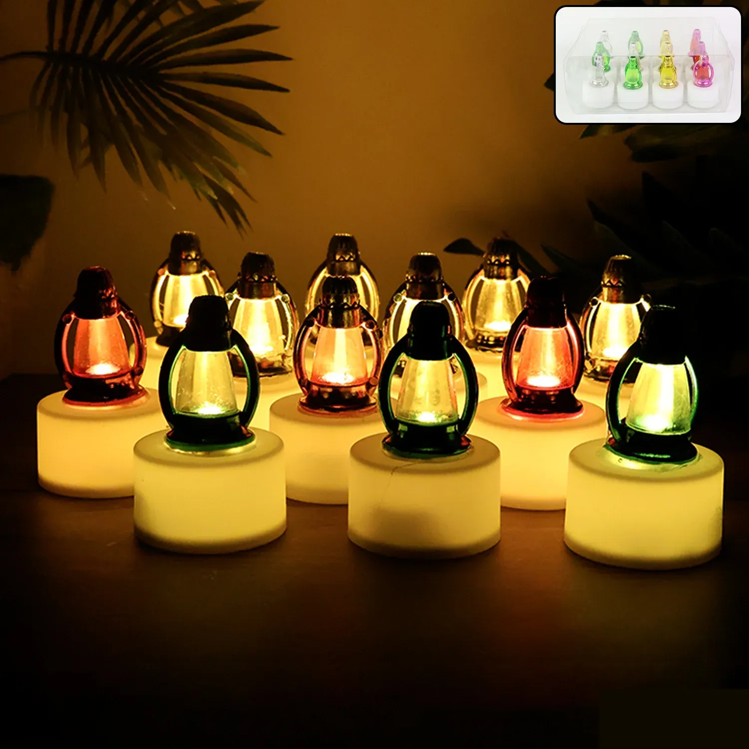 Premium LED Decorative Candle Lamps (12 Pc) - Buy Online at Alikart