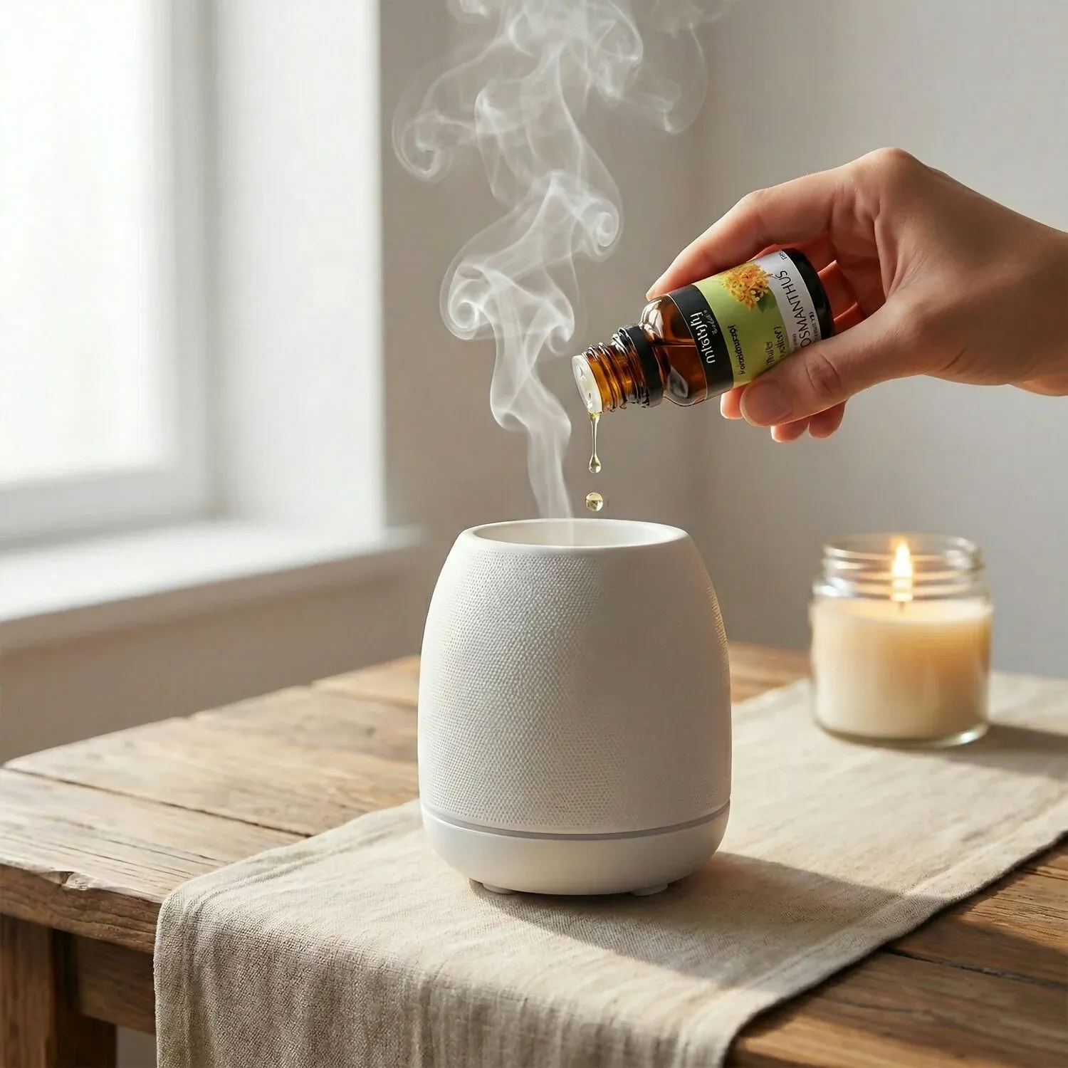 Eyelet Aromatherapy Diffuser Oil for Humidifier – Osmanthus Fruity Leathery Aroma (10Ml) - Detailed Feature View 5