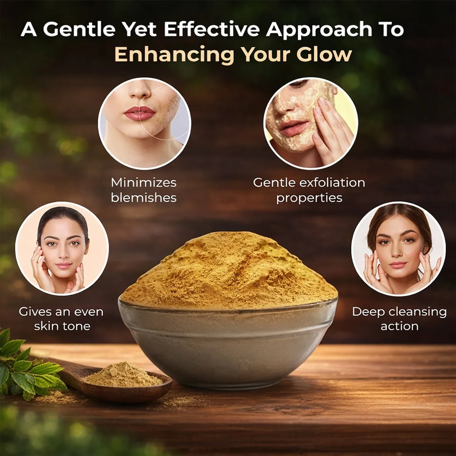 Mukh Nikhar Multani Mati Powder (1 Pc, 100 Gm) - Detailed Feature View 5