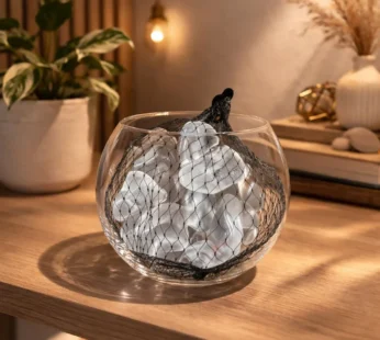 White Decorative Pebble Stones for Vase & Aquarium Decor