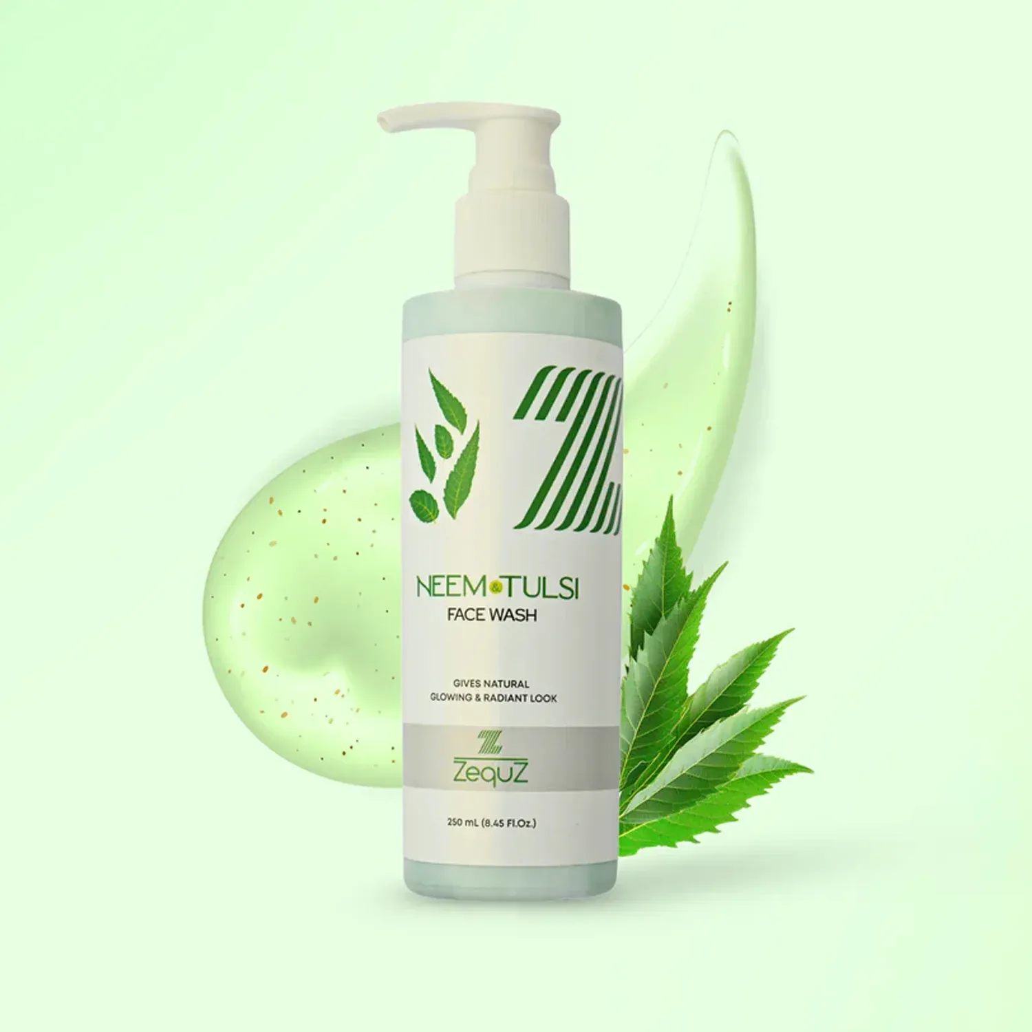 Zequz Neem & Tulsi Face Wash – 250ml Purifying Cleanser - Detailed Feature View 6
