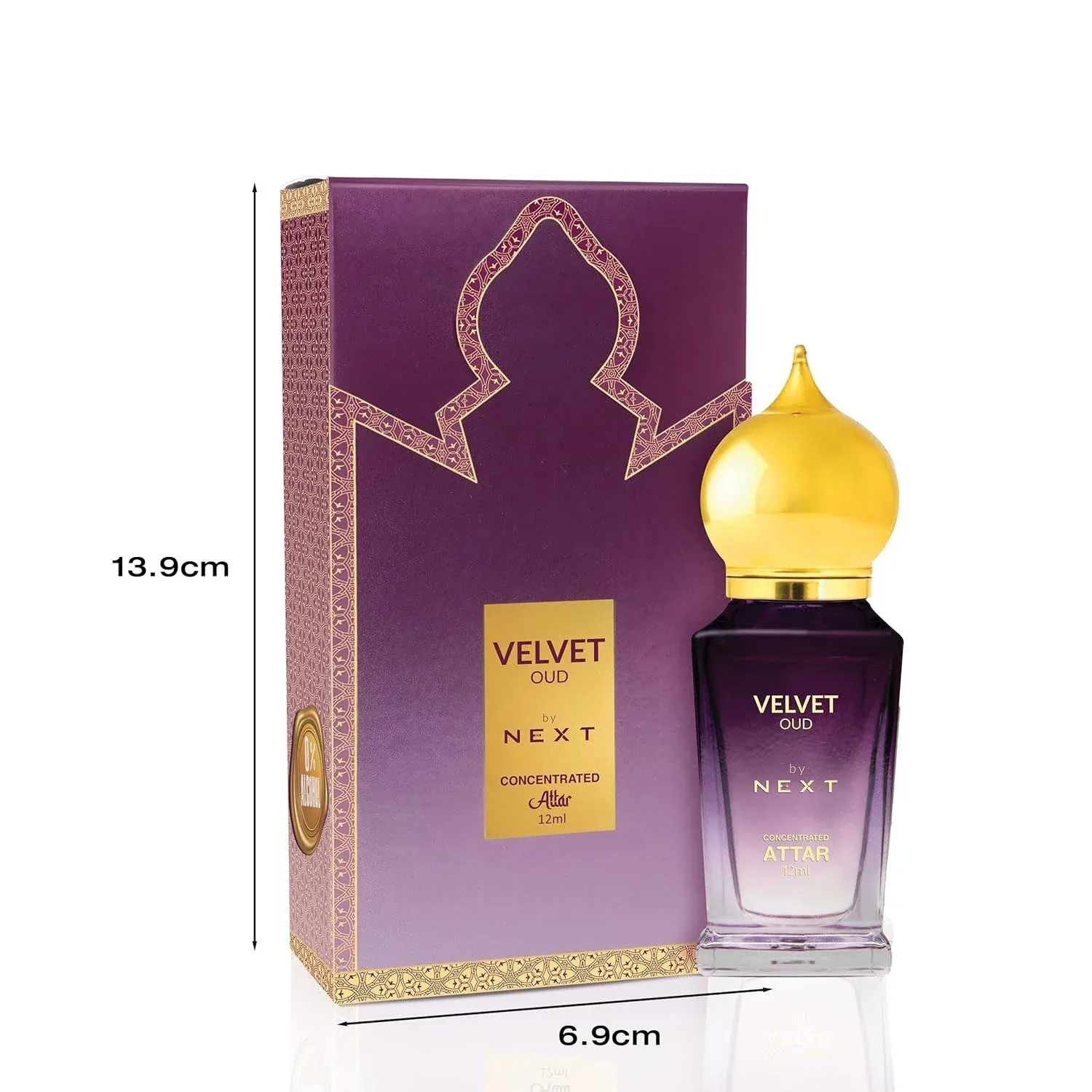 Next Premium Velvet Oud Concentrated Attar Perfume 12 ML - Detailed Feature View 5