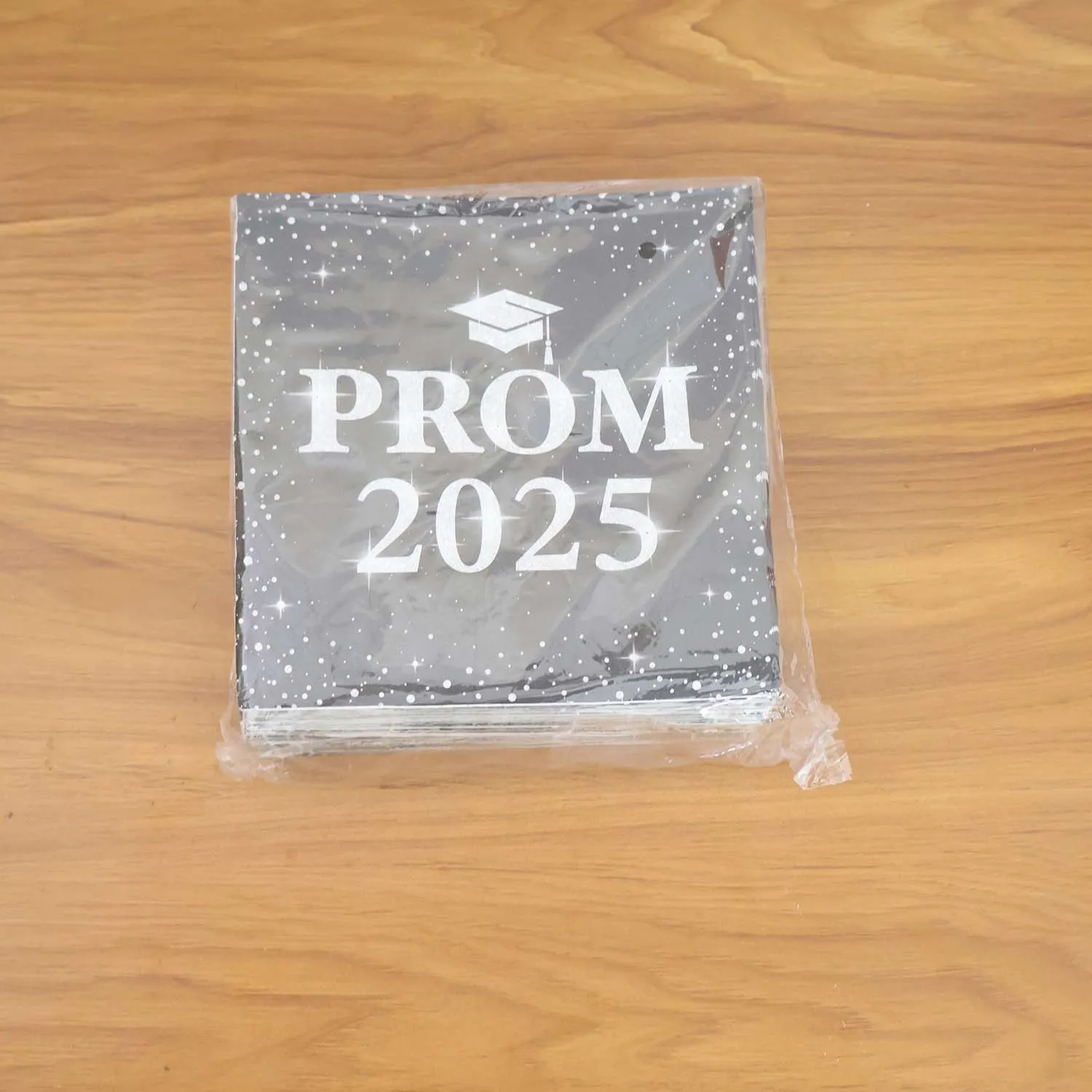 Prom 2025 Party Napkins – Durable 3-Ply Graduation Decor - Detailed Feature View 9