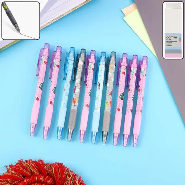 Camlin KLICK 0.9 mm Mechanical Pencil (Pack of 10)