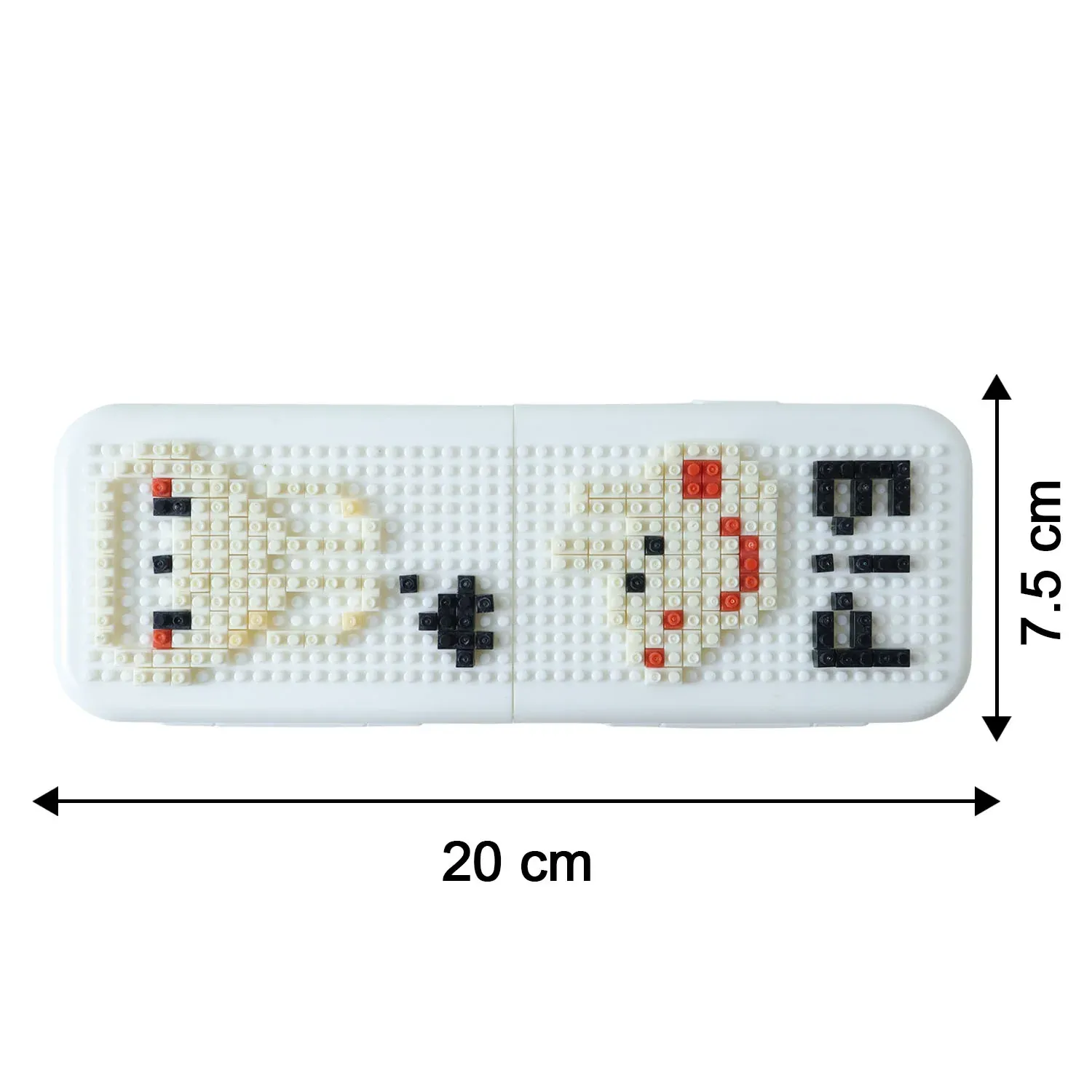 Decorative Pixel Art Style Desk Pen Holder (1 Pc) - Detailed Feature View 5