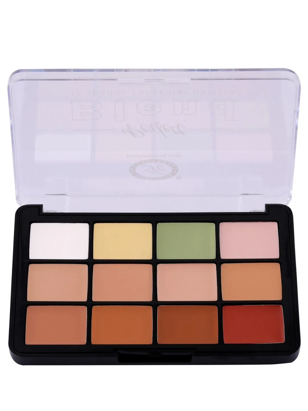 Fashion Colour Perfect Blend 12 Shades Concealer Palette - Shade FCPC01 - Detailed Feature View 2