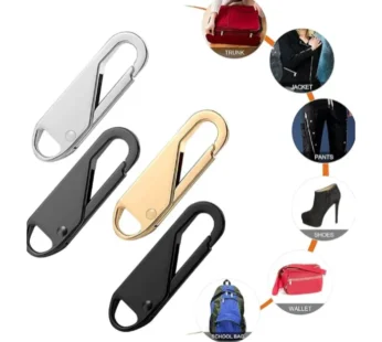 Pull Replacement Zipper – Durable Sliders -Universal Fix for Bags, Jackets & Suitcases ( Pack of 10 )