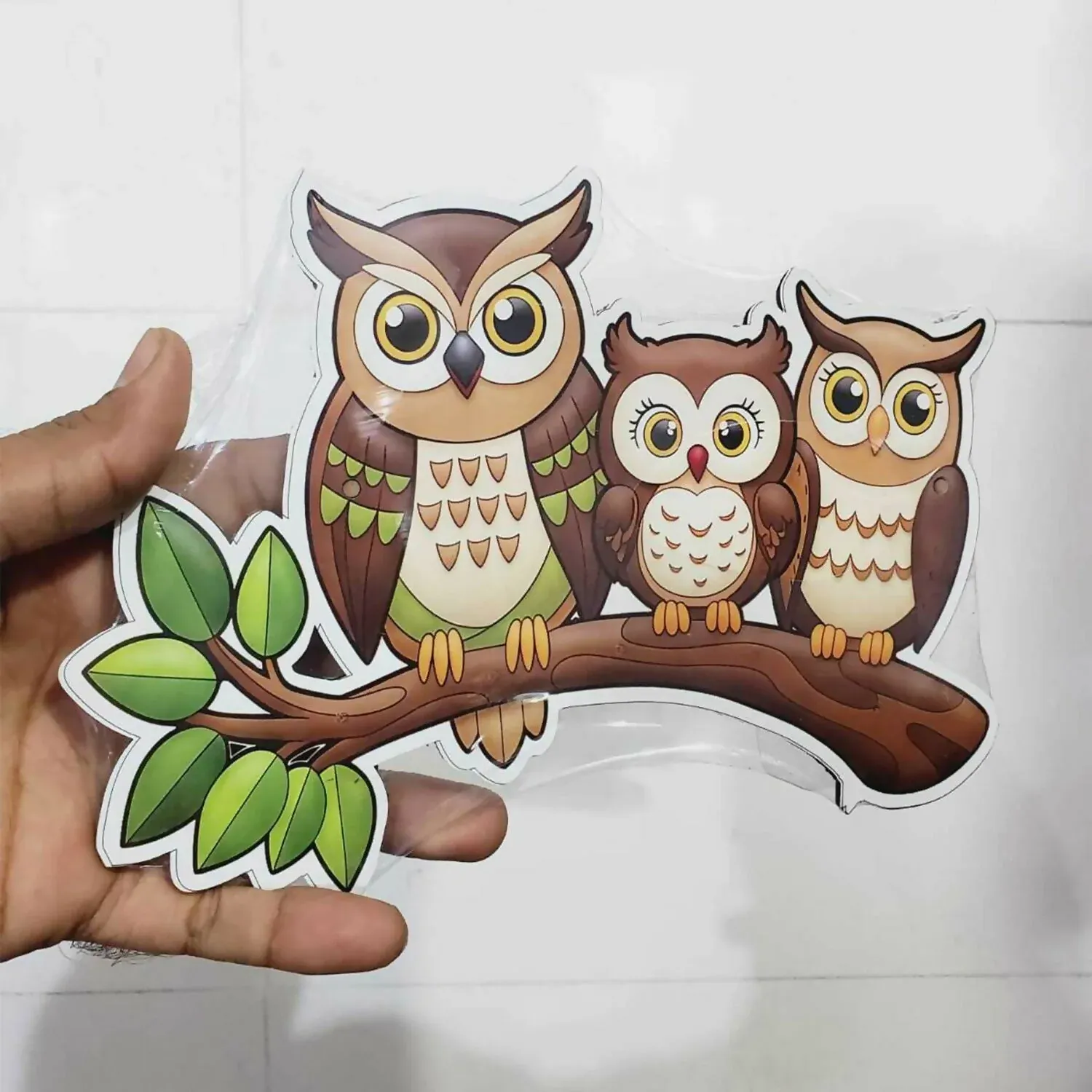 Wall-mounted Owl Key Holder – Stylish and Durable Organization Solution - Detailed Feature View 4