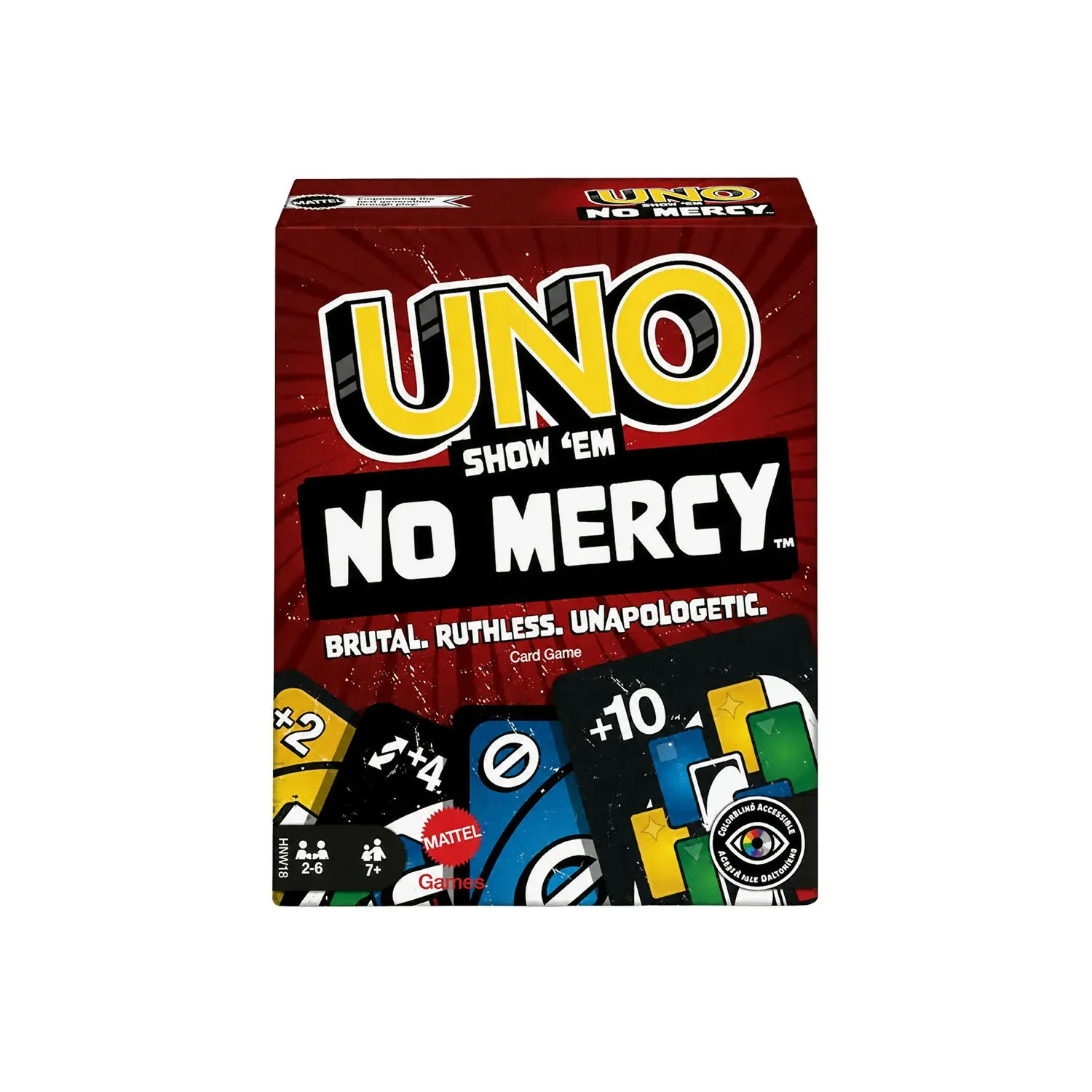 UNO Show ’Em No Mercy Card Game, Extreme Family Party Game - Detailed Feature View 5