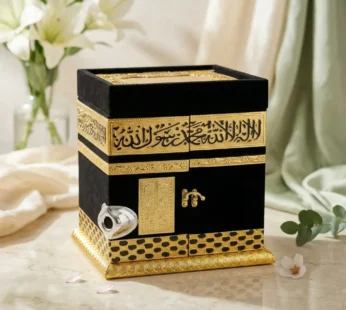 Premium Velvet Kaaba Replica – Luxury Islamic Gift Box