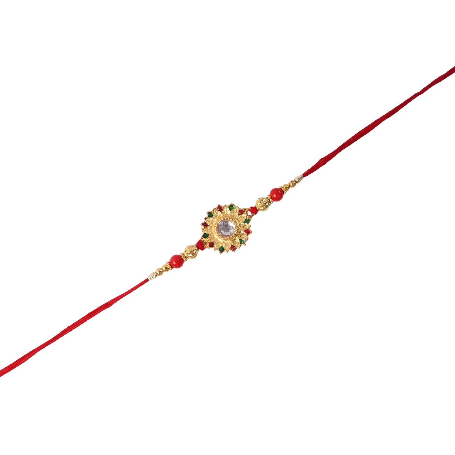 Veera Ki Rakhi – Elegant Traditional Rakhi for Brother - Detailed Feature View 5