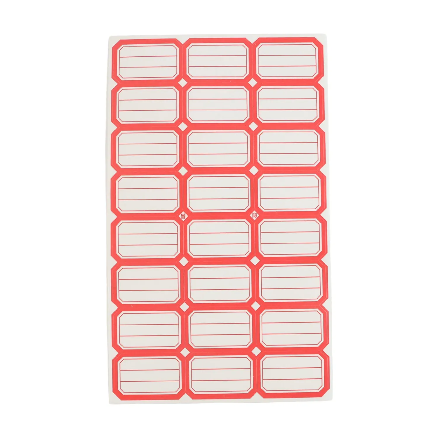 Self-Adhesive Rectangular Label Stickers – 1 Sheet - Detailed Feature View 4