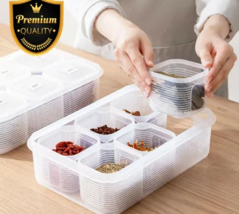 Multi-Compartment Food Storage Container – Freshness & Organization