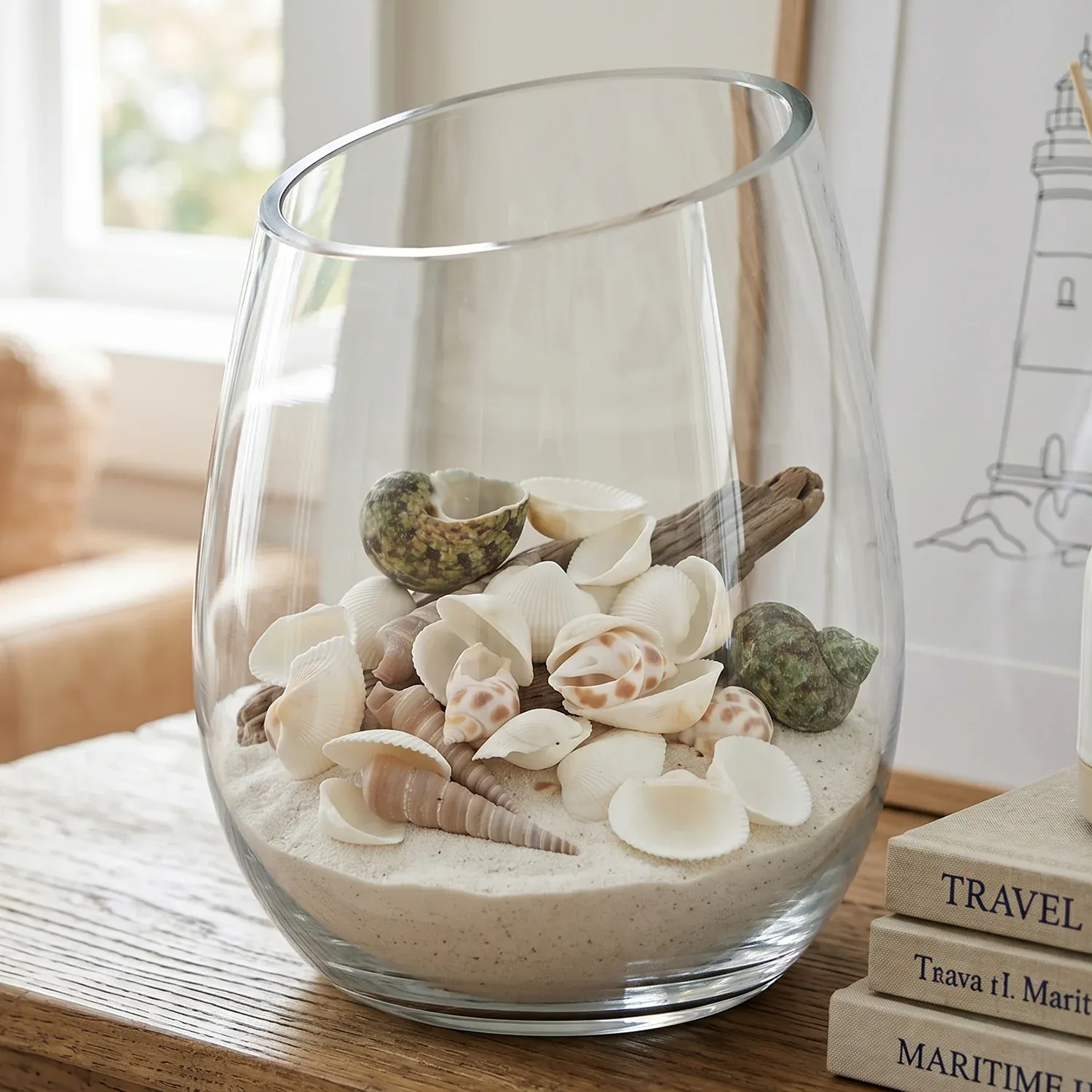 Natural Decorative Sea Shells Set (1 Set) - Detailed Feature View 2