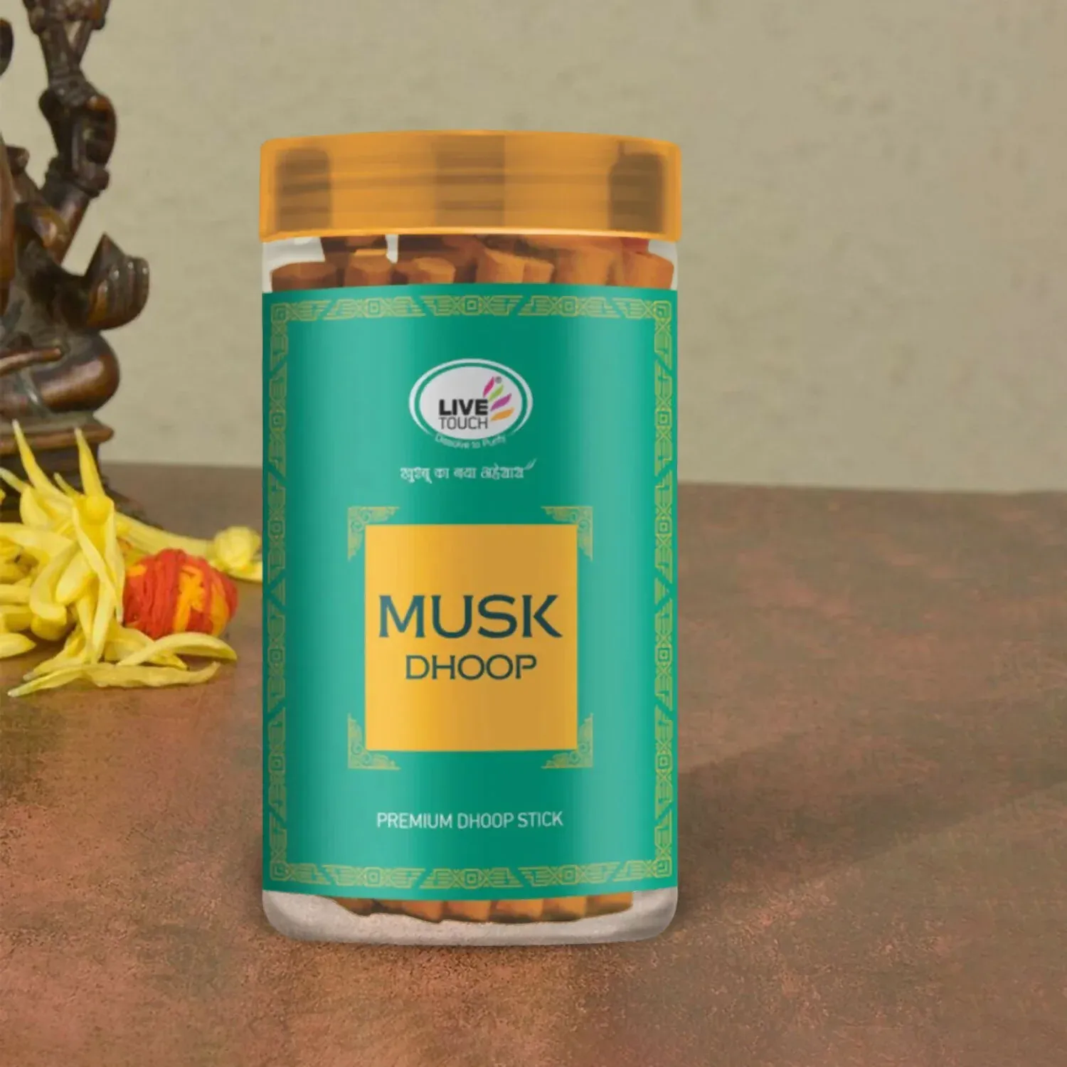 Premium Musk Dhoop Sticks – Premium Herbal Aromatherapy Incense - Buy Online at Alikart