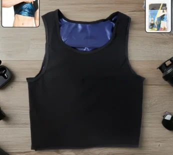 Men’s Sweat Shaper Tank Top – Slim Fit Neoprene for Posture & Sweat