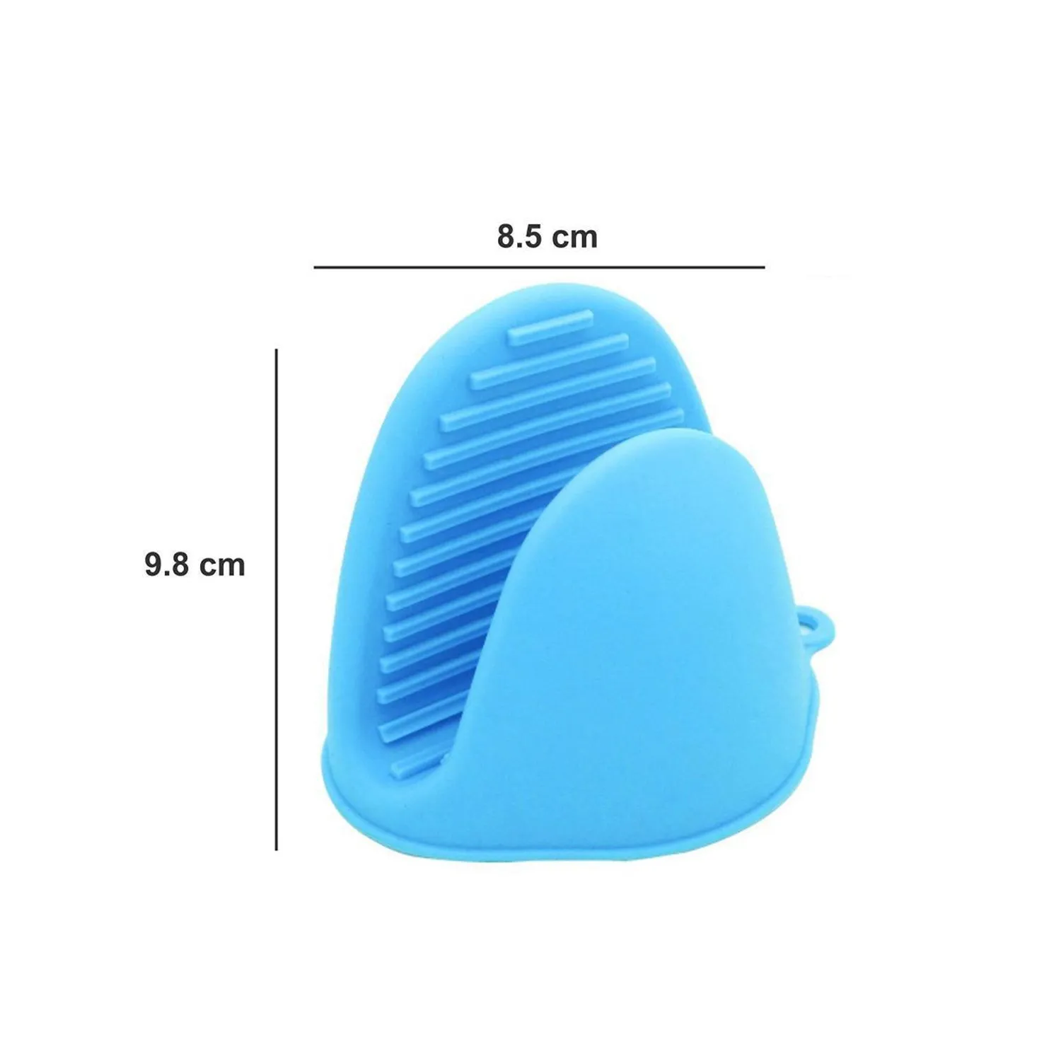 Silicone Heat Resistant Potholder – Kitchen & Baking Mitt | Jiaqi - Detailed Feature View 6