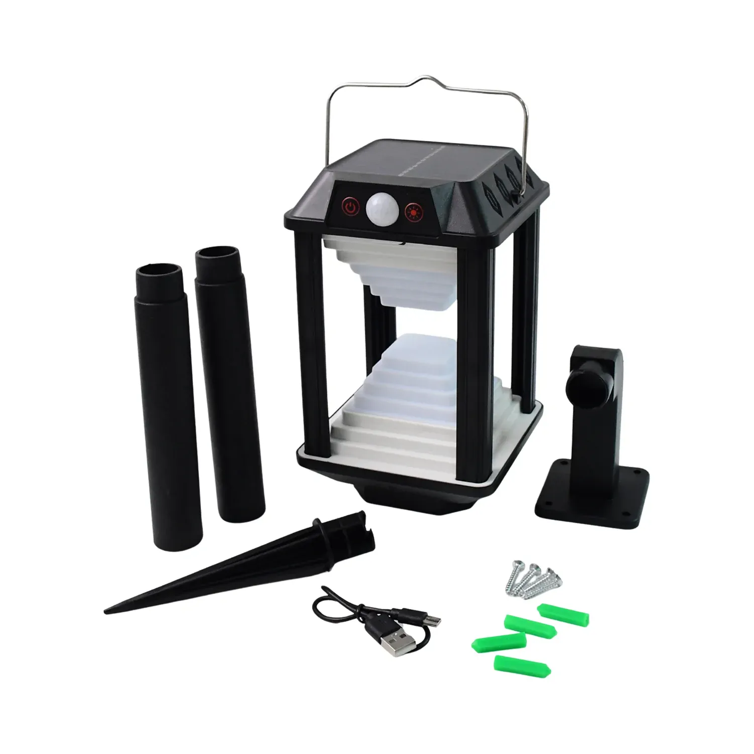 Solar Induction LED Wall Lamp – Motion Sensor Outdoor Light - Detailed Feature View 4