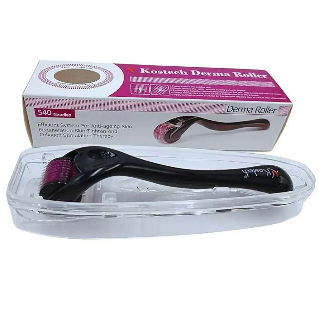 0.5mm Derma Roller with 540 Needles for Enhanced Skin Care - Detailed Feature View 1
