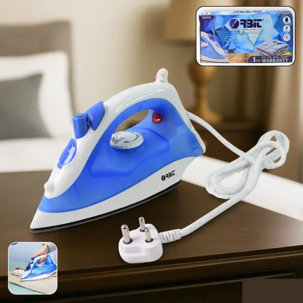 Steam Iron – Lightweight 1200W High-Performance Orbit