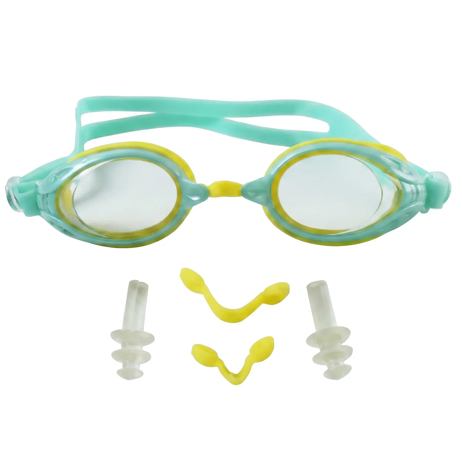 Kids Dual Color Swimming Goggles – Comfortable Fit & Clear Vision - Detailed Feature View 3