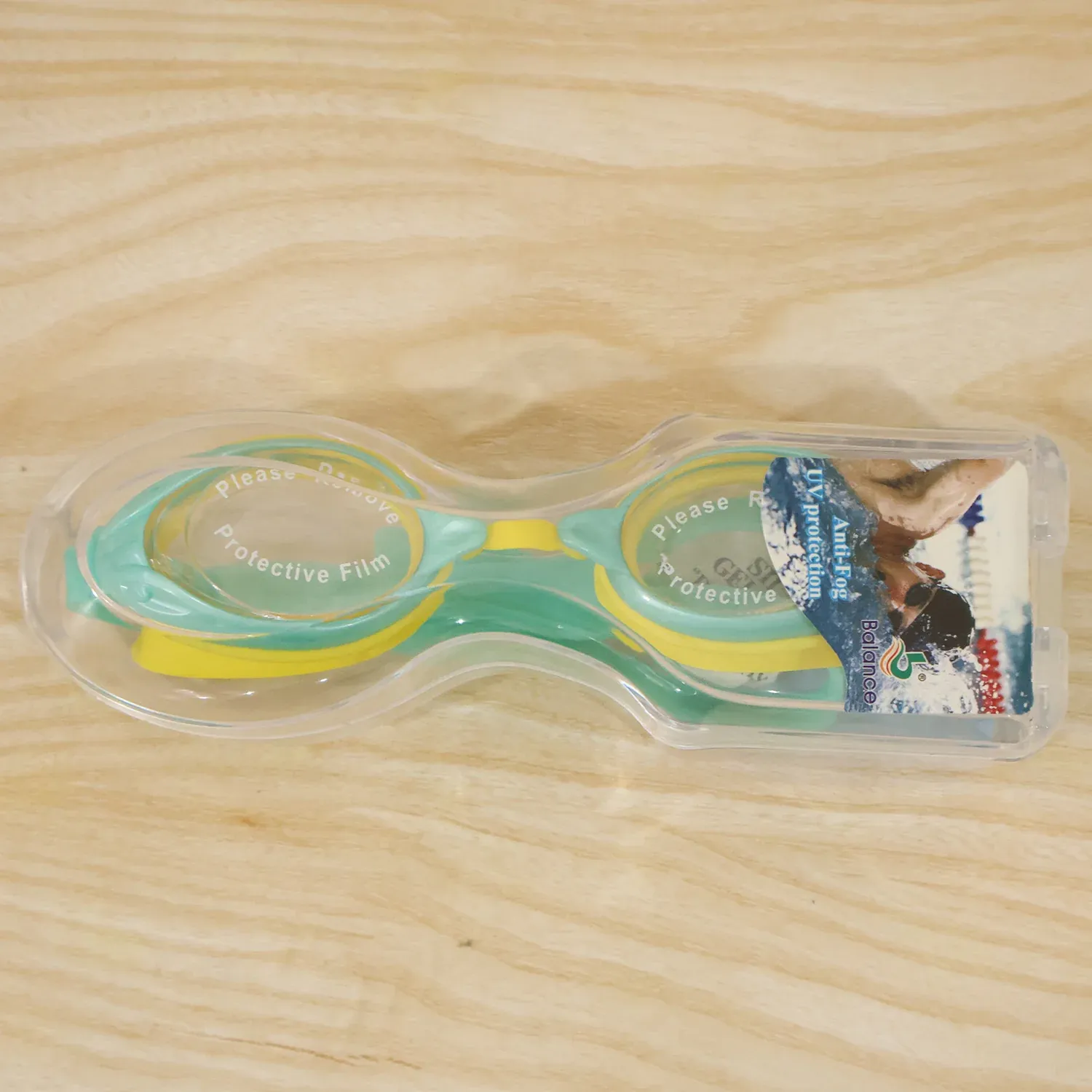 Kids Dual Color Swimming Goggles – Comfortable Fit & Clear Vision - Detailed Feature View 8