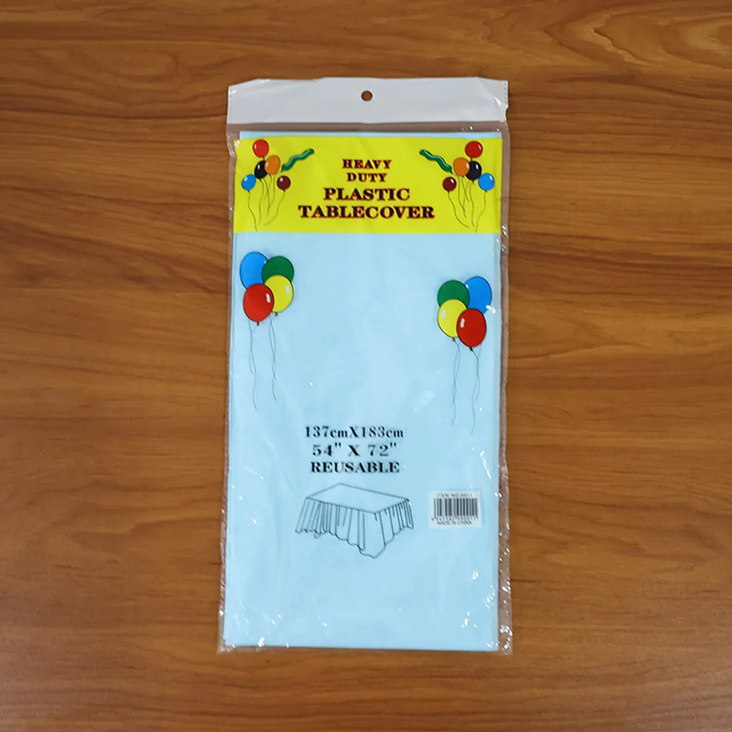 Disposable Plastic Table Cover – Waterproof & Tear-Resistant 137x183 cm - Detailed Feature View 10
