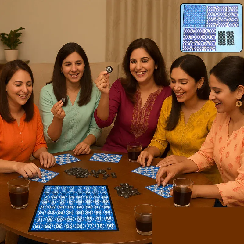 Tambola Board Game – Classic Family & Party Number Game Fun - Detailed Feature View 1