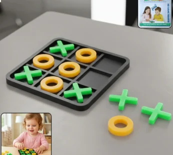 Classic Tic Tac Toe Board Game Set for Kids